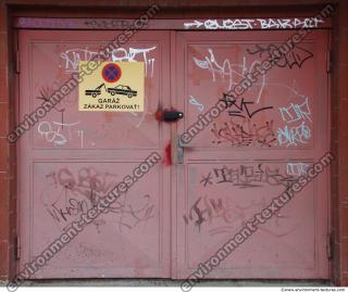 Photo Texture of Doors Metal 0026